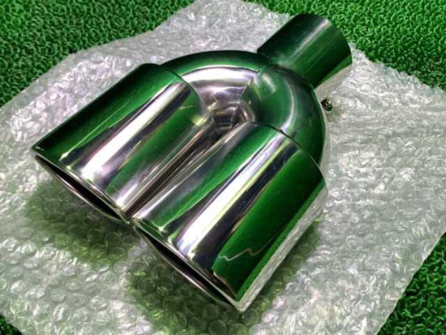 メーカー不明 オーバルデュアルマフラーカッター 未使用 | 未使用 