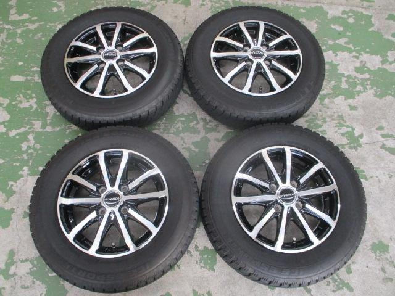 AUTOBACS SEVEN e:vance HA1 + ICE ESPORTE 145/80R13 75S 4本セット 