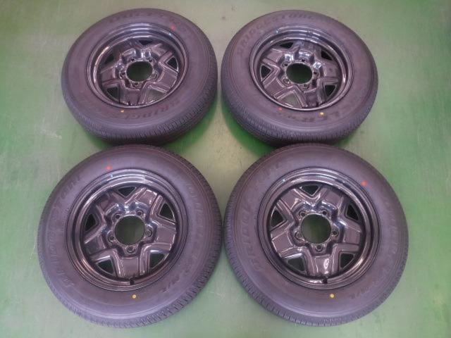 8スズキ純正(SUZUKI) ジムニー/JB64W純正スチール + BRIDGESTONE 
