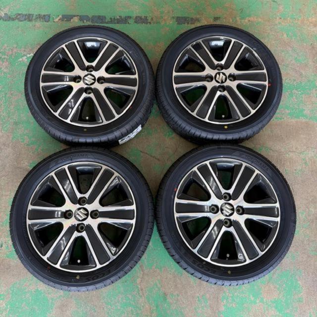 1スズキ純正(SUZUKI) ワゴンR MH55S アルミホイール + YOKOHAMA 