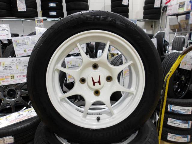 ホンダ純正 インテグラ DC2 純正ホイール+BRIDGESTONE POTENZA RE004 