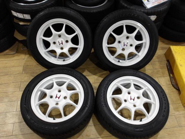 ホンダ純正 インテグラ DC2 純正ホイール+BRIDGESTONE POTENZA RE004 