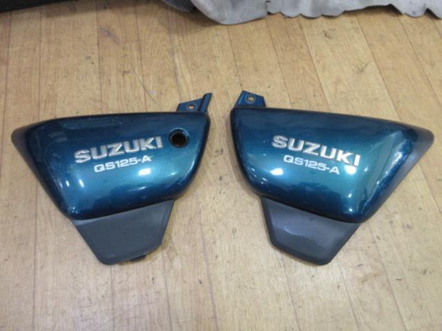SUZUKI】マローダー 純正サイドカバー 左右 | 傷や汚れあり | アップ 