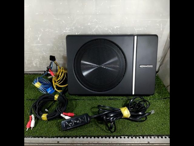 KENWOOD】チューンアップサブウーファー [KSC-SW30] | 目立った傷や 