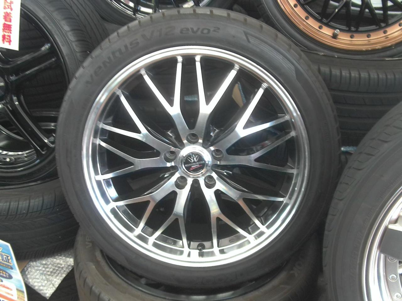 BADX(バドックス) MULTI FORCHETTAⅡ + HANKOOK(ハンコック)/KINGSTAR 