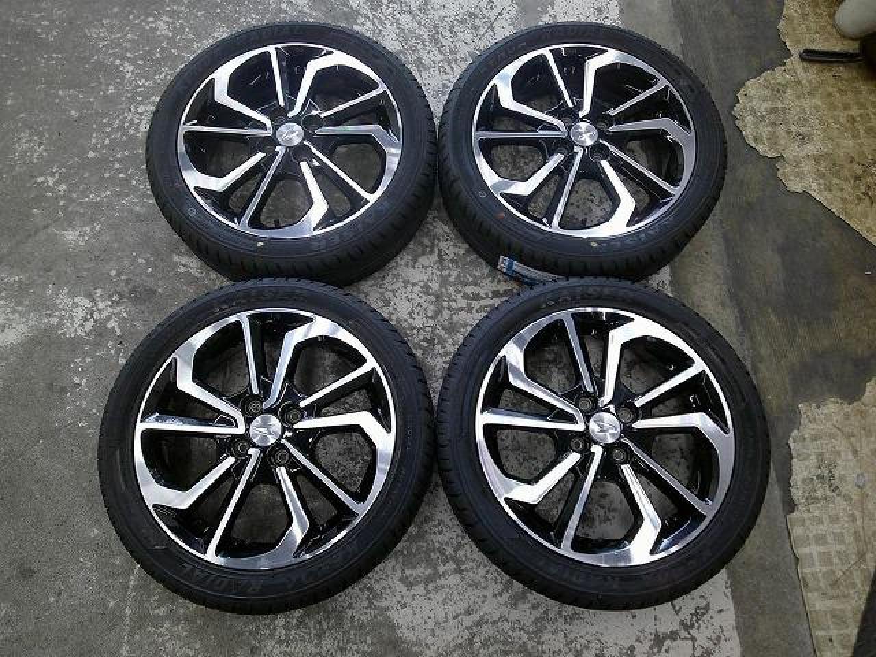 ダイハツ LA400K コペン 純正ホイール + KENDA KR20 165/50R16 75V 