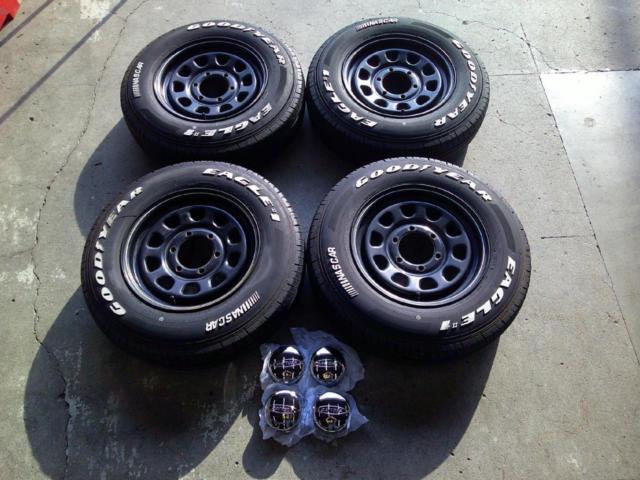 MLJ DAYTONA SS+GOODYEAR EAGLE #1 NASCAR 195/80R15C 107/105L LT 