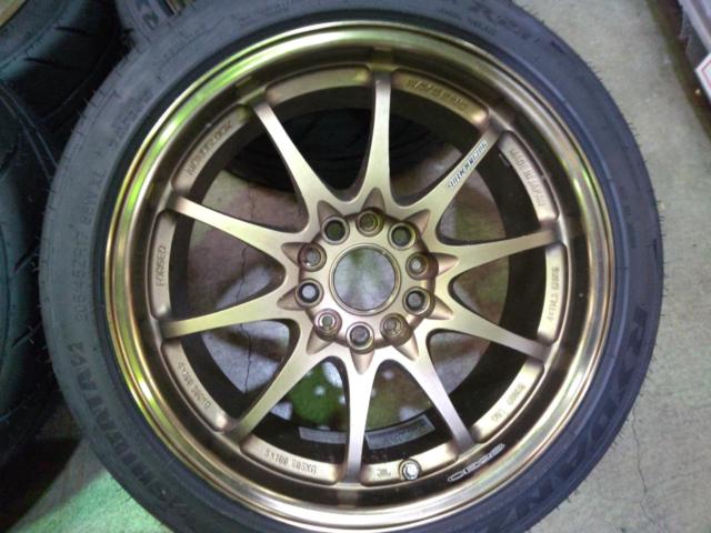 RAYS VOLK RACING CE28N 10SPOKE DESIGN + SHIBATIRE R23 205/45R17 300