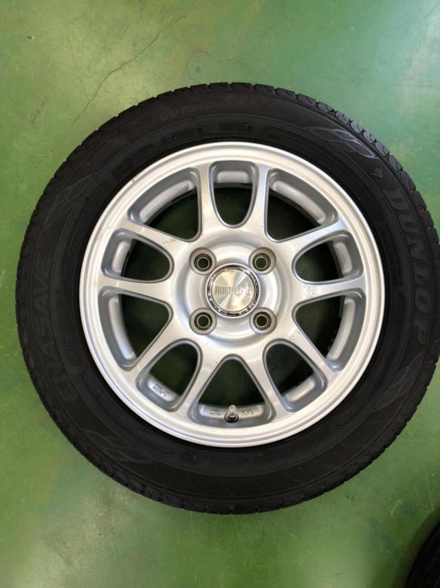 ROADLINE スポークホイール + DUNLOP(ダンロップ)ENASAVE EC204 | やや 