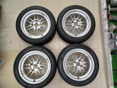 ★値下げしました★ENKEI Racing RPF1 + GOODYEAR2本/BRIDGESTONE2本 195/50R15