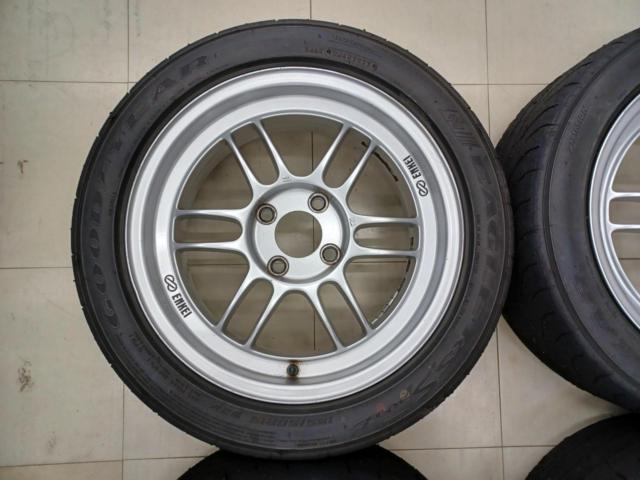 ★値下げしました★ENKEI Racing RPF1 + GOODYEAR2本/BRIDGESTONE2本 195/50R15