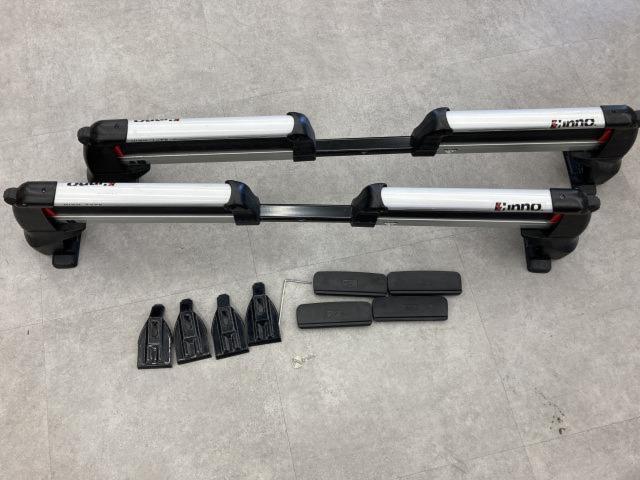 INNO/RV-INNO スキー/スノーキャリア【UK709】+ワゴンR取付フック付き 