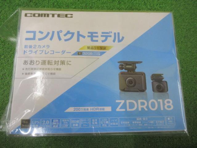 COMTEC ZDR018 ドライブレコーダー 前後2カメラ＋オプション品 COMTEC 