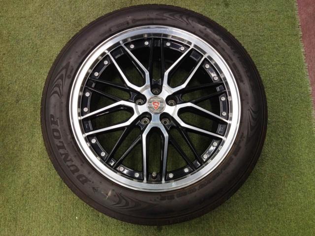 人気☆SUV19] AME STEINER LMX + DUNLOP SP SPORT MAXX 060 225/55R19 