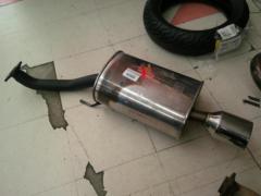 【NISMO】WELDINA 砲弾マフラー マーチ/K12/HR15DE/2WD/15SR-A/2010年4月以降 品番:20100-RNK25