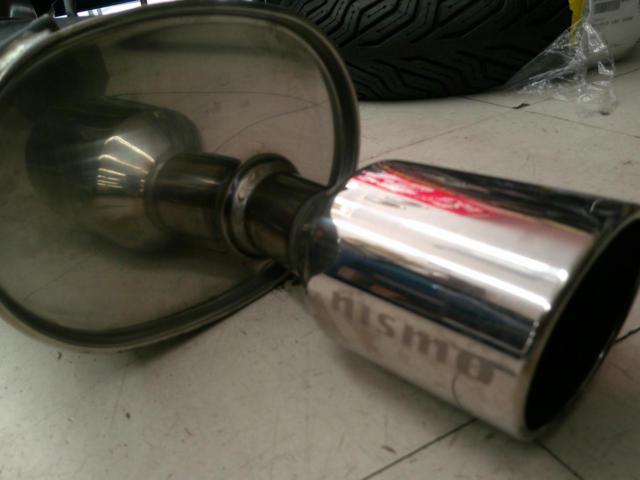 【NISMO】WELDINA 砲弾マフラー マーチ/K12/HR15DE/2WD/15SR-A/2010年4月以降 品番:20100-RNK25