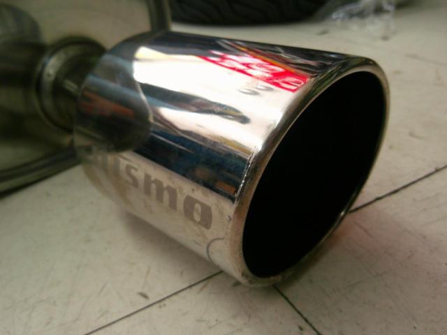 【NISMO】WELDINA 砲弾マフラー マーチ/K12/HR15DE/2WD/15SR-A/2010年4月以降 品番:20100-RNK25