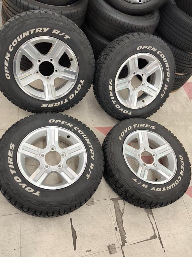 スズキ純正(SUZUKI) ジムニー 純正ホイール + TOYO(トーヨー) OPEN 
