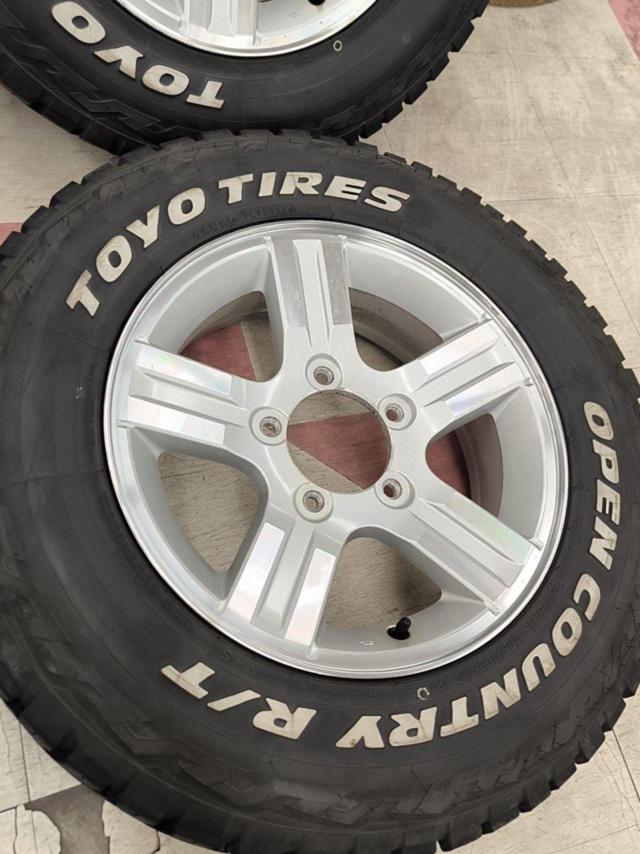 スズキ純正(SUZUKI) ジムニー 純正ホイール + TOYO(トーヨー) OPEN 