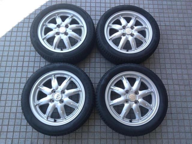 スズキ純正】アルト/HA36S アルミホイール+【BRIDGESTONE】 ECOPIA 