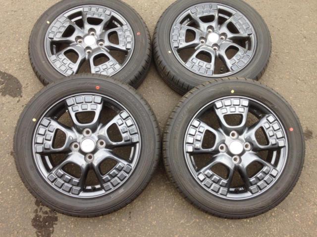 三菱 デリカミニ純正ホイール + DUNLOP ENASAVE EC300+ | 目立った傷や 