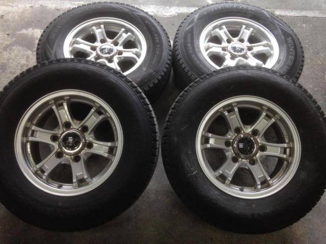 DUNLOP WINTERMAXX SV01 + weds KEELER FORCE | やや傷や汚れあり 