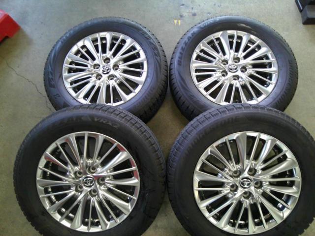 BRIDGESTONE BLIZZAK VRX2 + トヨタ 30アルファード純正ホイール 