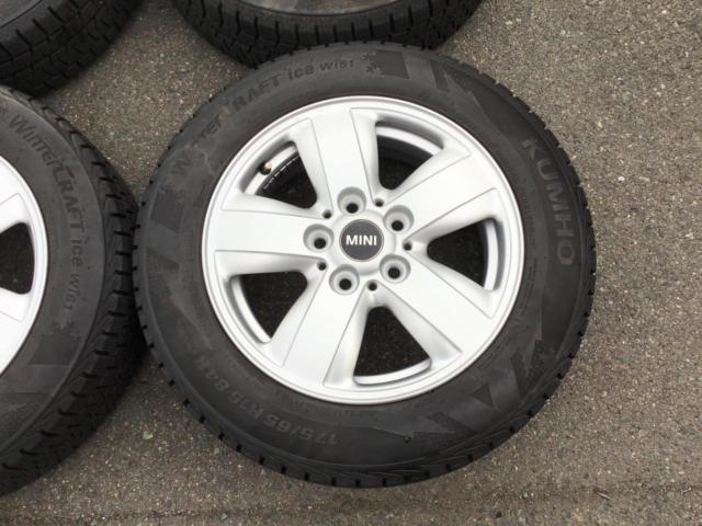 MINI ミニクーパー(F55/F56) 純正ホイール+【KUMHO】 WINTERCRAFT ICE 