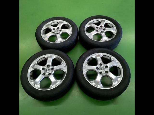 ホンダ純正】 RN6ストリームRSZ前期純正ホイール+【NANKANG】AS-1 205 