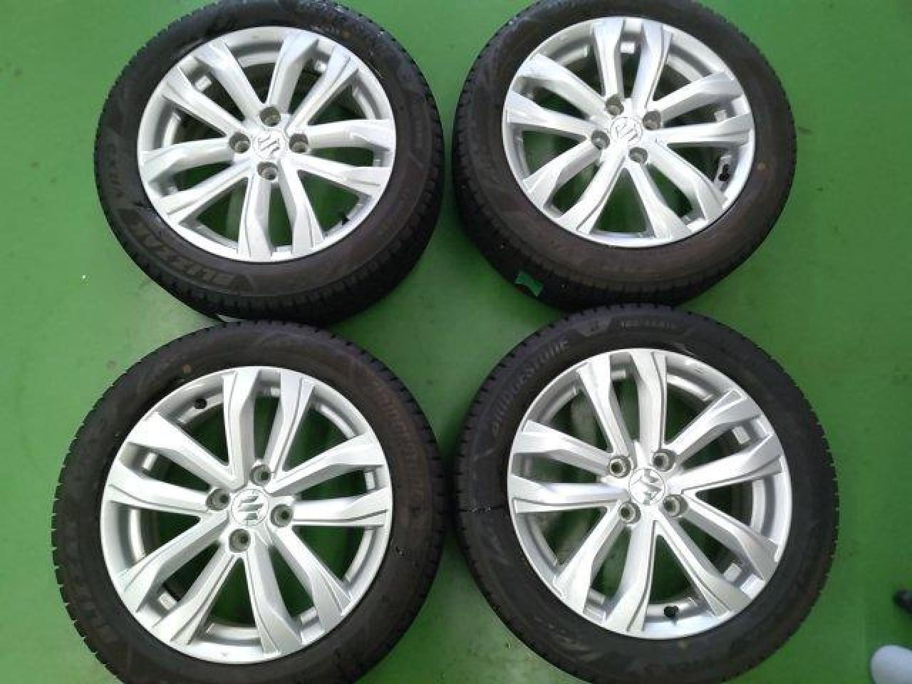 スズキ純正 ZC72SスイフトRS後期純正ホイール + BRIDGESTONE BLIZZAK 