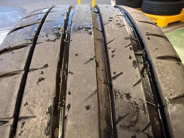 GRヤリス/RZ 純正 BBS製鍛造 + MICHELIN PILOT SPORT4 | 目立った傷や 
