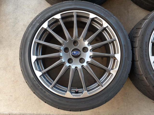 SUBARU(スバル) レヴォーグSTI sports純正15本スポーク + DUNLOP 