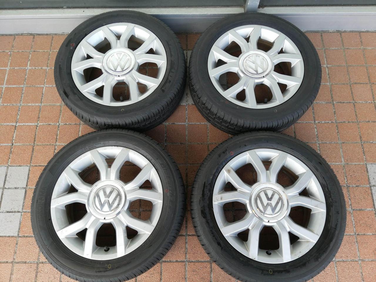 VW/Volkswagen(フォルクスワーゲン)】 UP!純正ホイール+【YOKOHAMA 