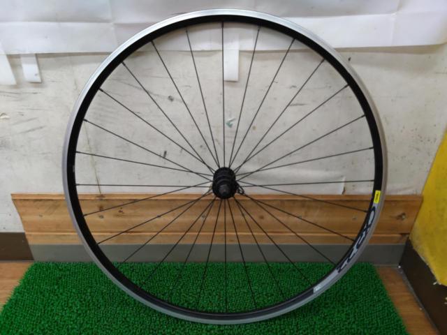 メーカー複合品 FELT型番不明ハブ×MAVIC CXP22リム 622×15C クリンチャーアルミフロントホイール
