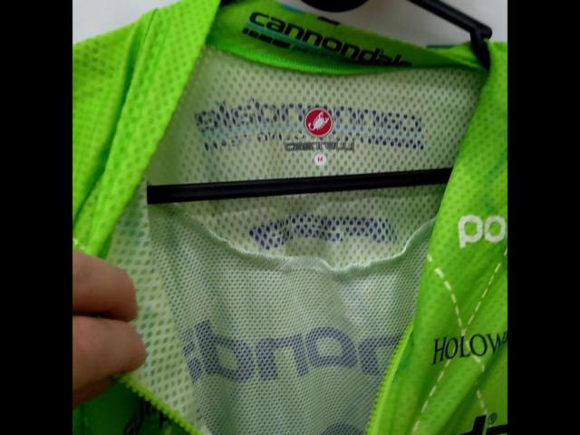 サイズ:M Castelli cannondale サイクルウェア グリーン