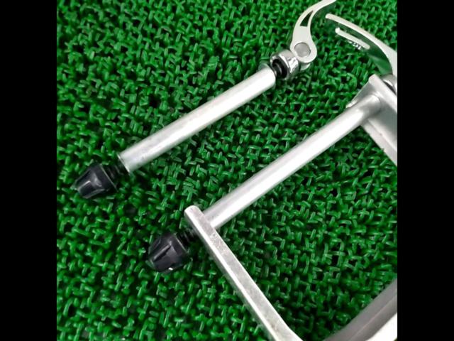メーカー不明 100mm/130mmエンド金具 シルバー