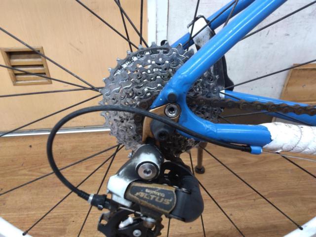 ※ドロハンカスタム(?) SPECIALIZED Sirrus 2008年頃モデル 700×23C 2×8S アルミロードバイク ブルー