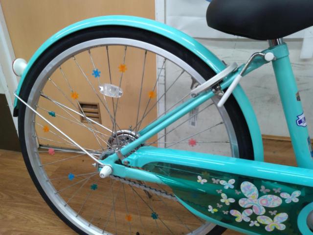BRIDGESTONE ECOPAL 24インチ シングルギア キッズサイクル グリーン 