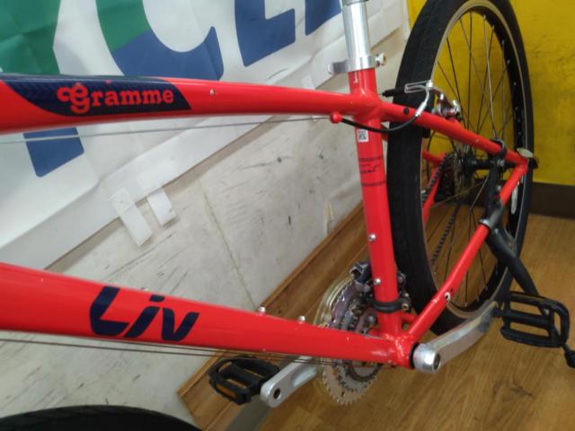GIANT Liv GRAMME 2018年頃モデル 27.5×1.75インチ 3×8S アルミクロスバイク レッド