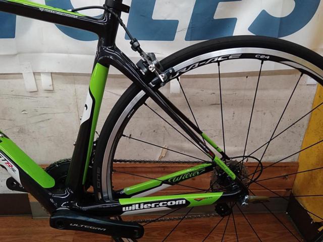 WILIER GRANTURISMO R SL 2017年モデル カーボンロードバイク ブラックxグリーン