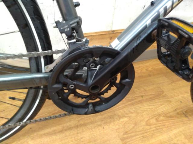 SPECIALIZED SIRRUS 3.0 2020年頃モデル 700×32C 2×9S アルミクロスバイク グレー Lサイズ