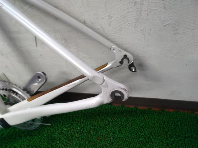 ANCHOR RL8 EQUIPE 年式不明 カーボンロードバイク フレーム CAMPAGNOLO POTENZAクランクセット