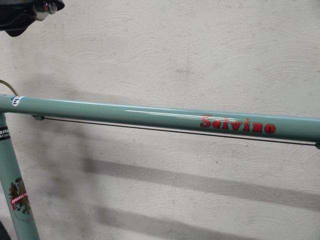 BIANCHI SELVINO 700C 2×10s クロモリフレームロードバイク チェレステ サイズ:53