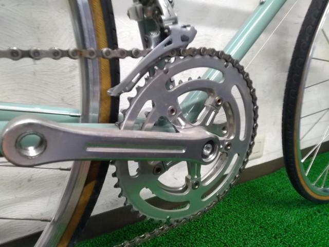 BIANCHI SELVINO 700C 2×10s クロモリフレームロードバイク チェレステ サイズ:53