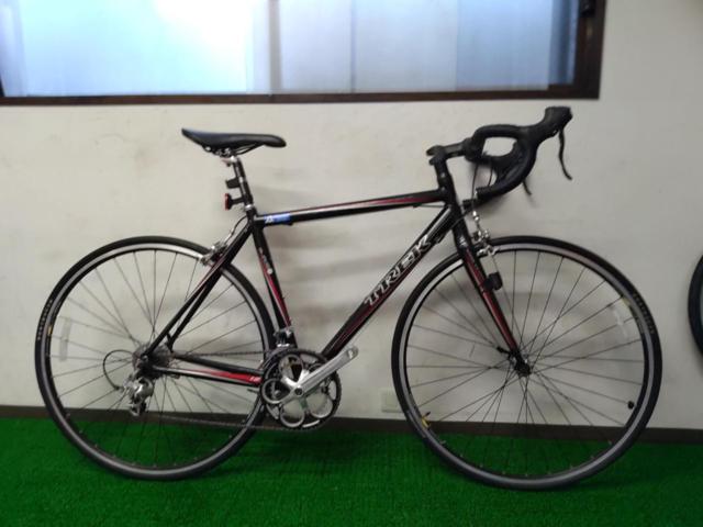 TREK ALPHA 1.2 700C 2×8S アルミフレームロードバイク ブラック 