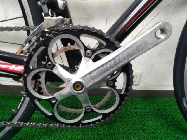 TREK ALPHA 1.2 700C 2×8S アルミフレームロードバイク ブラック 