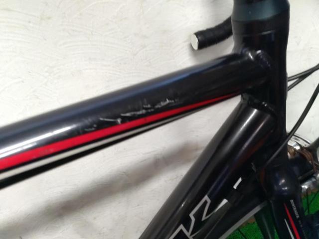 TREK ALPHA 1.2 700C 2×8S アルミフレームロードバイク ブラック 