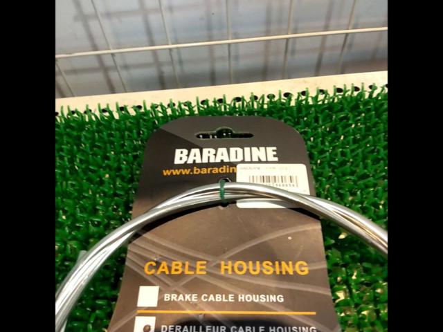 BARADINE DH-KV-01 シフトアウターケーブル 2200mm シルバー