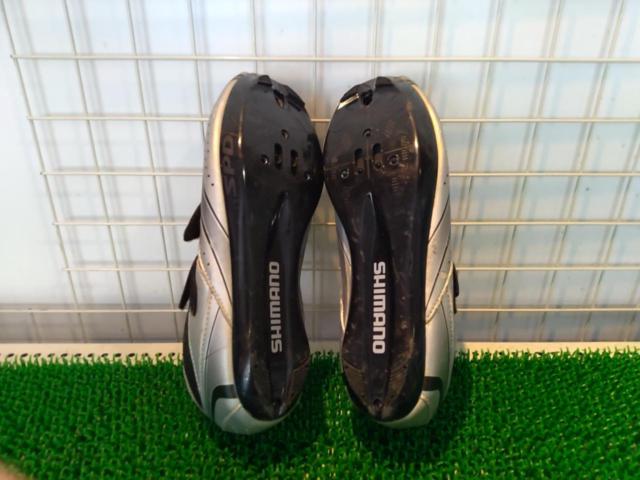 SHIMANO SH-R077 SPD-SL用ビンディングシューズ シルバー