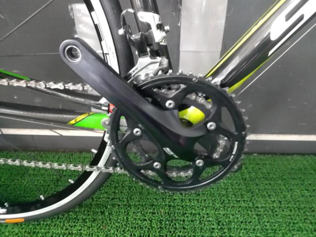 1大特価 SCOTT CR1 2013年頃モデル 700×23C 2×10S カーボンクロスバイク ブラック×グリーン 参考サイズ170-